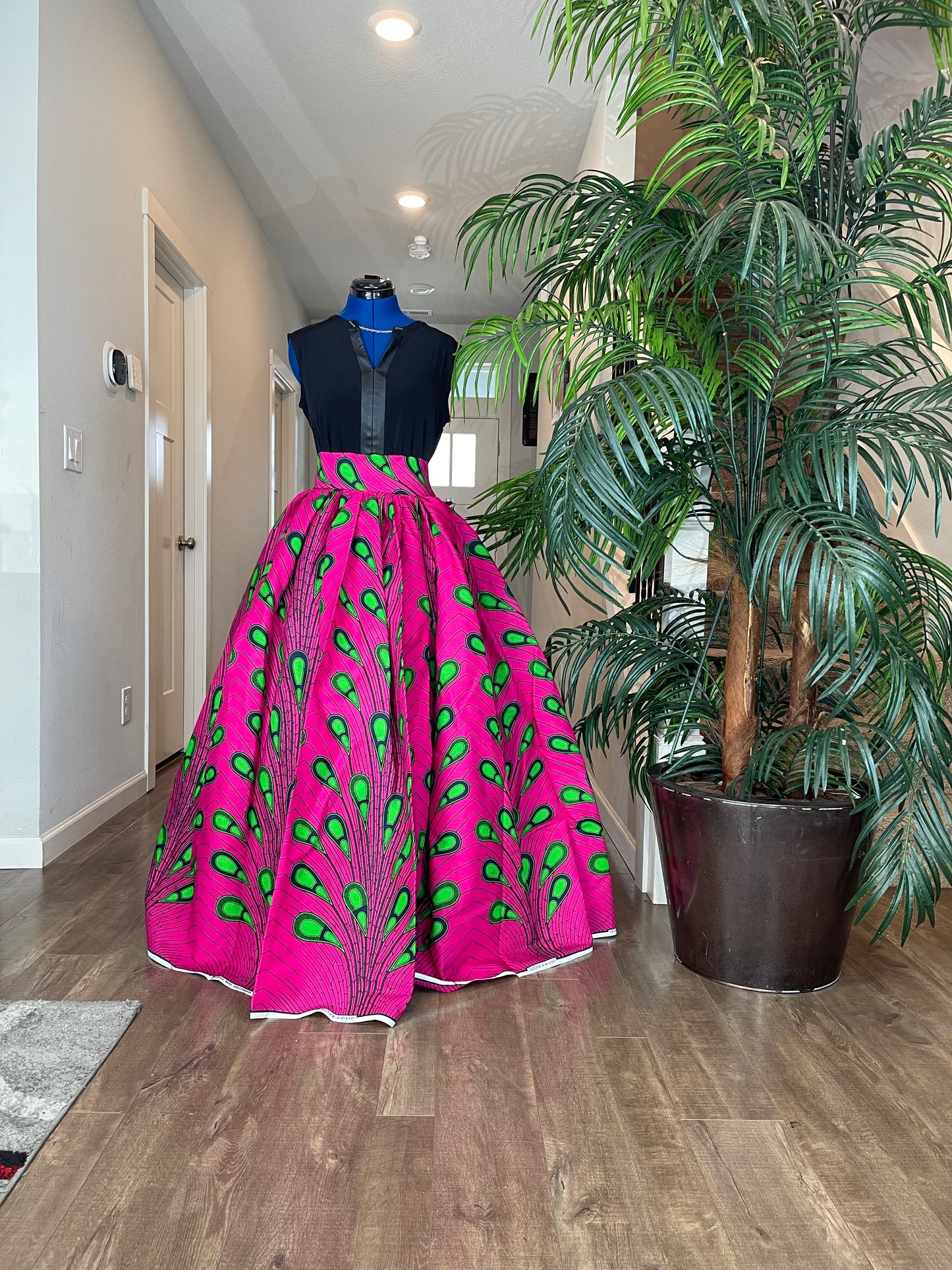 African Skirt/Ankara Skirt/African Clothing For Women/Plus Size Skirt