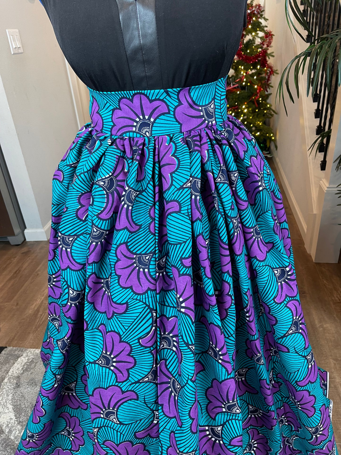 African Clothing /Danshiki Skirt/African Print Skirt/VA27