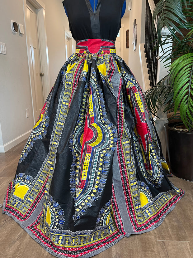 African Skirt/Ankara Skirt/Plus Size Skirt/African Print/JT2