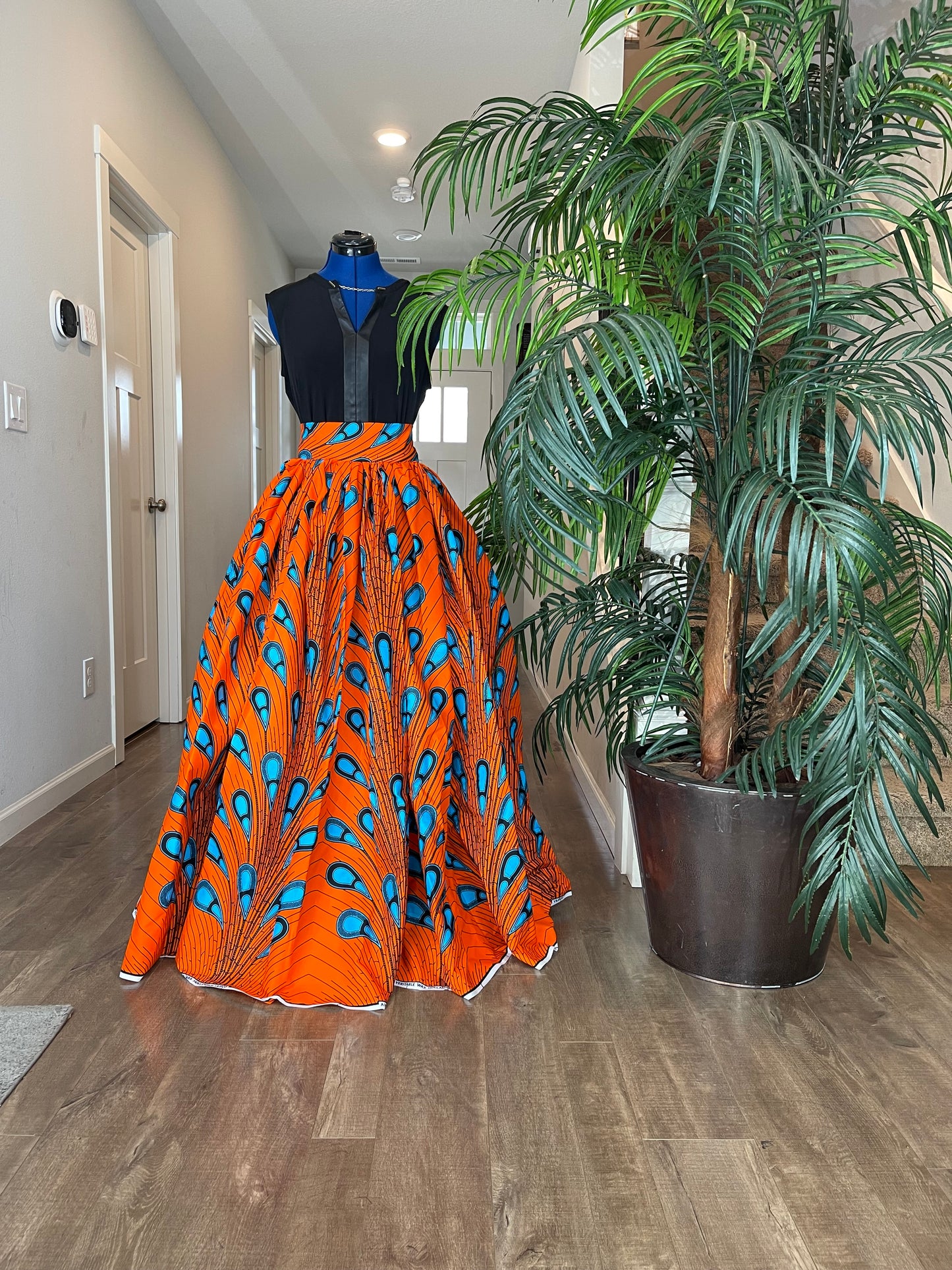 African Skirt/Ankara Skirt/African Clothing For Women/Plus Size Skirt