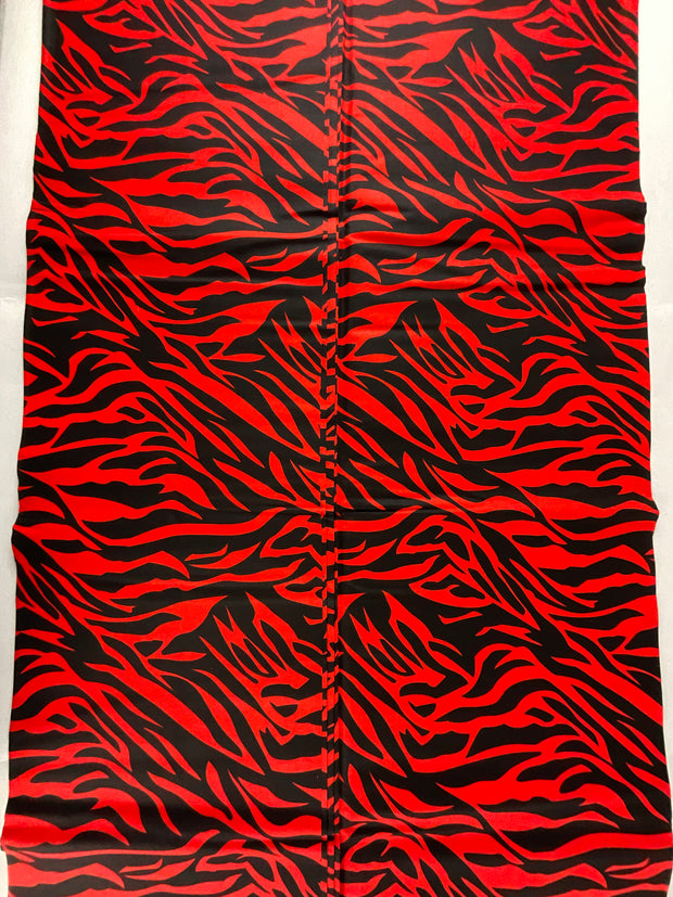 African wax/Ankara fabric/fabric/ Danshiki/Danshiki fabric/African print/Ankara fabric for dress/ African textile for crafts/African print for sewing/KM8A/Red and black african fabric/African fabric by the yard