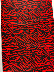 African wax/Ankara fabric/fabric/ Danshiki/Danshiki fabric/African print/Ankara fabric for dress/ African textile for crafts/African print for sewing/KM8A/Red and black african fabric/African fabric by the yard