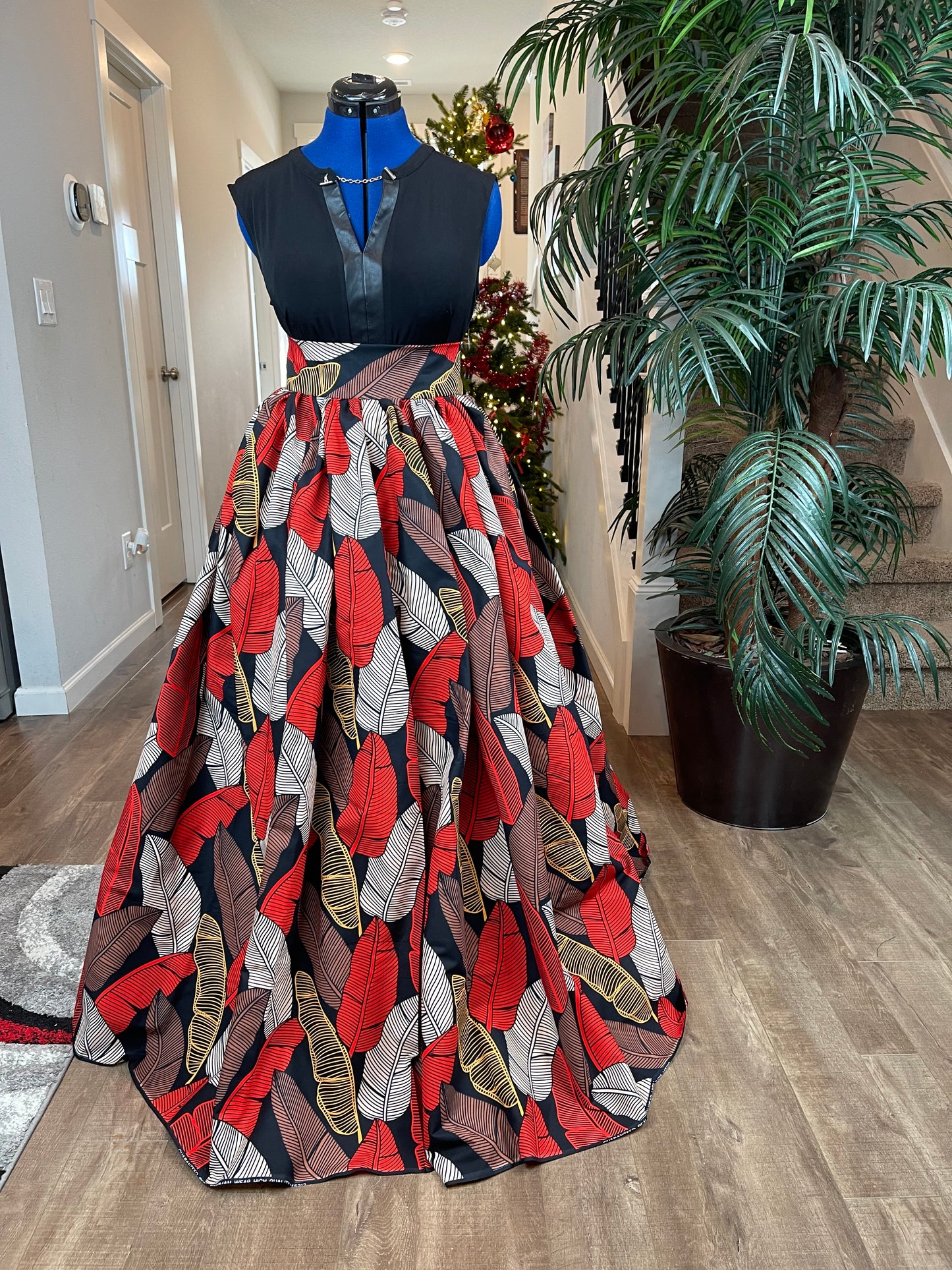 African Clothing/African Skirt/Ankara Skirt/VA28