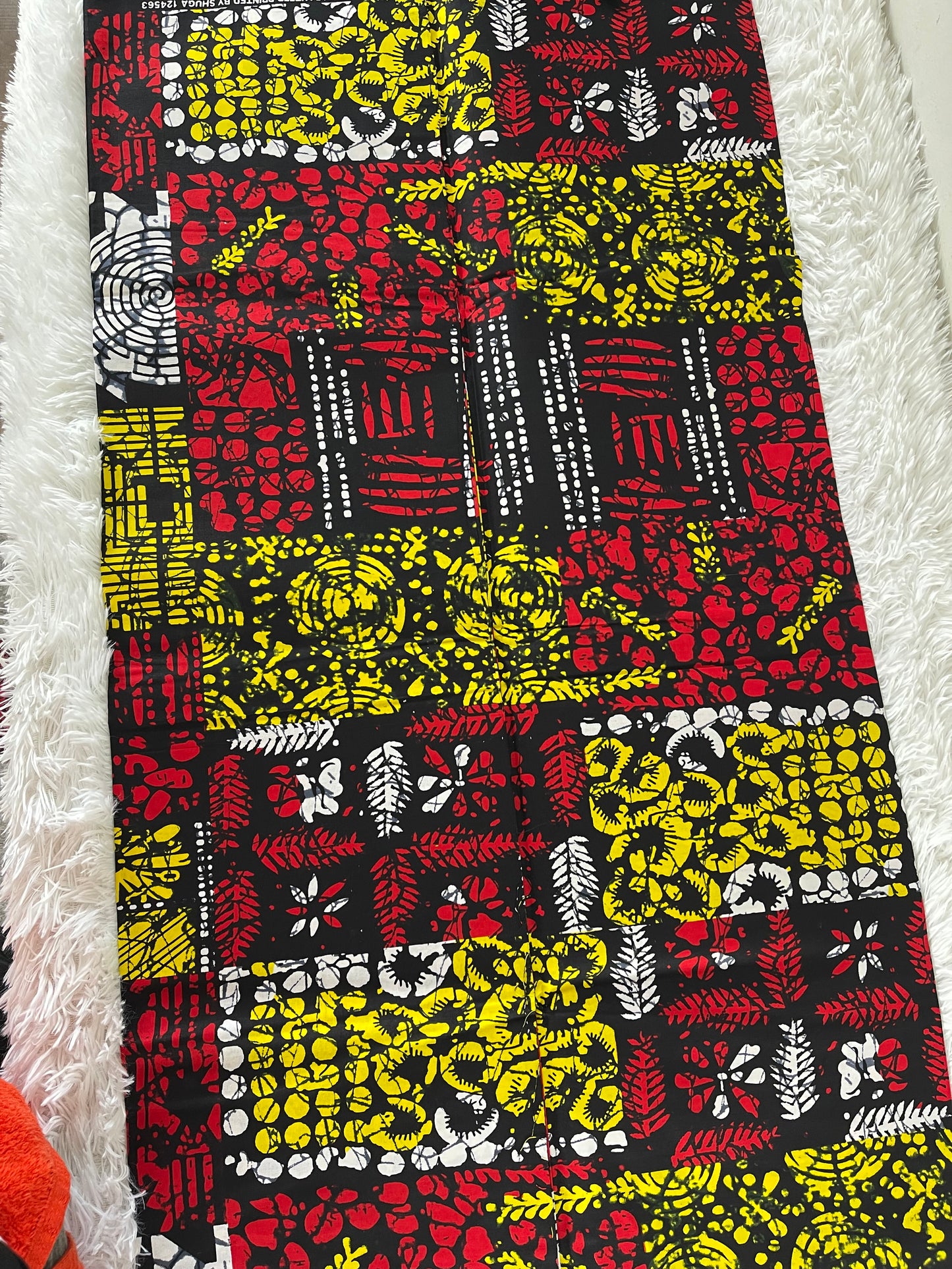 African Fabric/African prints/ Ankara fabric/ African wax/Hollandais/Multicolor African fabric/ African fabric 6 yards/MK128