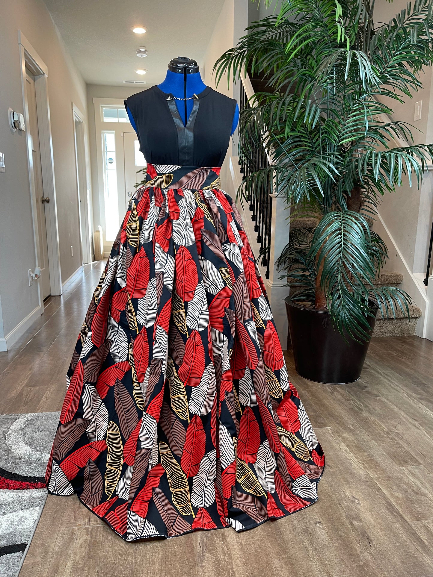 African Clothing/African Skirt/Ankara Skirt/VA28