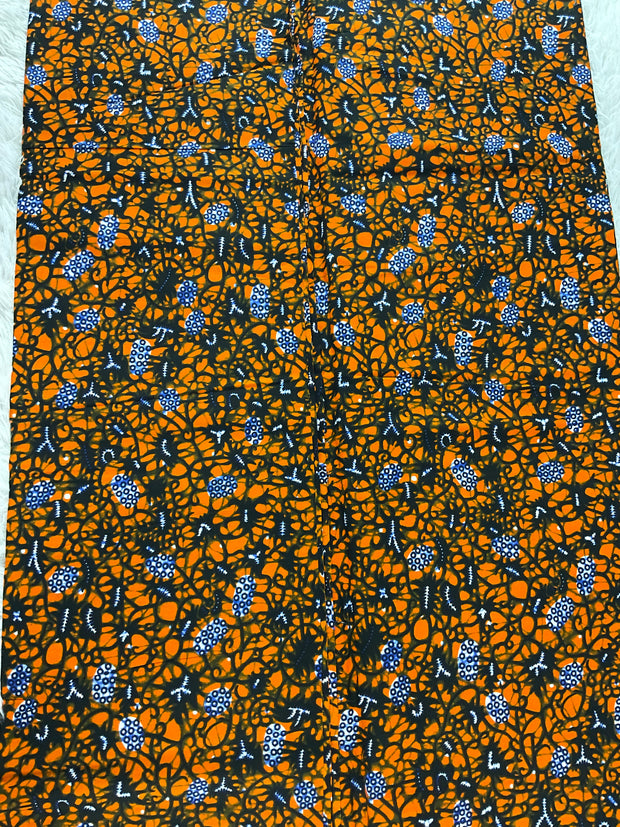 African fabric/Ankara fabric/ Danshiki/Danshiki fabric/African print/Ankara fabric for dress/ African textile/AKD1