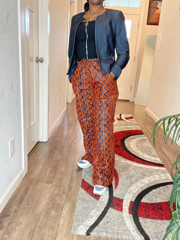 African Pant/Ankara Pant/Wide leg Pant