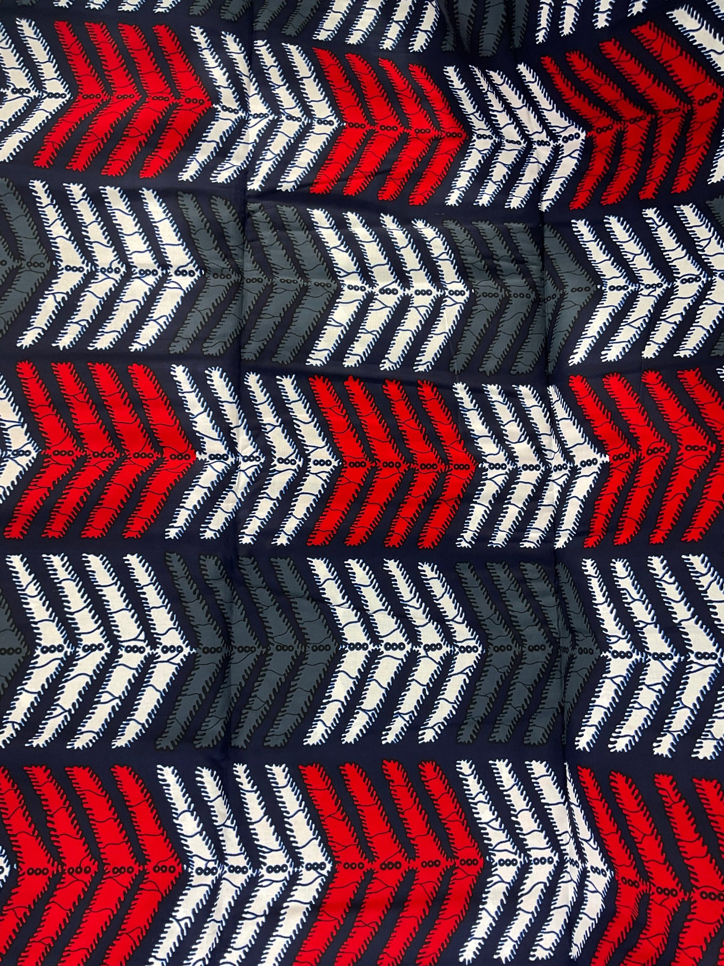 African fabric/Ankara fabric/ Danshiki/Danshiki fabric/African print/Ankara fabric for dress/ African textile for crafts/African Print/KM57/African Fabrics/Red White and Grey Fabric