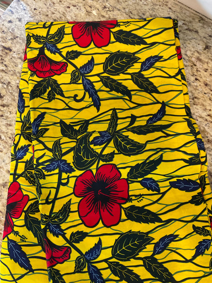 African fabric/Ankara fabric/ Danshiki/Danshiki fabric/African print/Ankara fabric for dress/ African textile for crafts/African print for sewing/KM10
