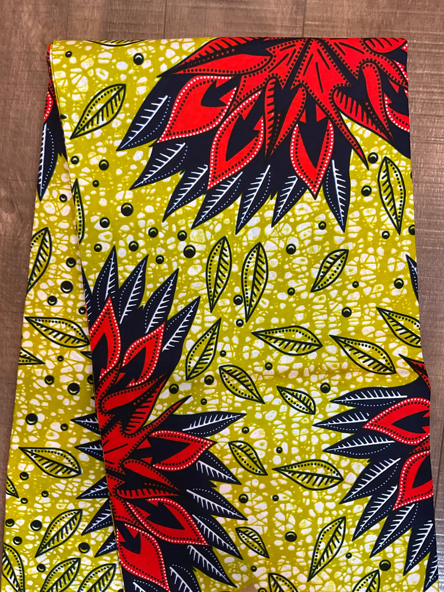 African fabric/Ankara fabric/Danshiki fabric/African print/Ankara fabric for dress/ African textile for crafts/African Print/KM57/Lemon and Orange African Fabrics