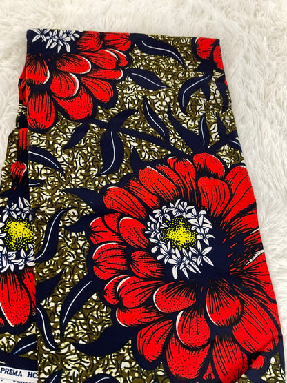 African fabric/Ankara fabric/ Danshiki/Danshiki fabric/African print/Ankara fabric for dress/ African textile for crafts/African Print/KM57/Ankara Fabric
