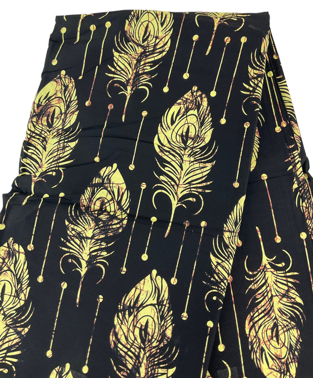 Ankara fabric/African fabric/Ankara fabric/Danshiki fabric/African print/Ankara fabric for dress/ African textile for crafts/Black and Cream African Fabric/KQ02