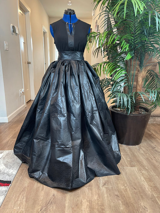 Bold Ankara High-Waist African Print Skirt – Handmade with Vibrant Wax Fabric/Ankara Skirt/African Clothings