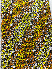 Multicolor African Fabric/African prints/ Ankara fabric/ African fabric per yard/ African fabric for crafts/ African fabri/DK17a