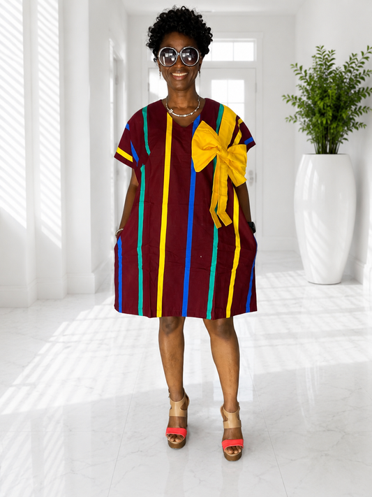 African Dress/Plus Size Dress/African Clothing/Boubou/Ankara Dress/Kaftan