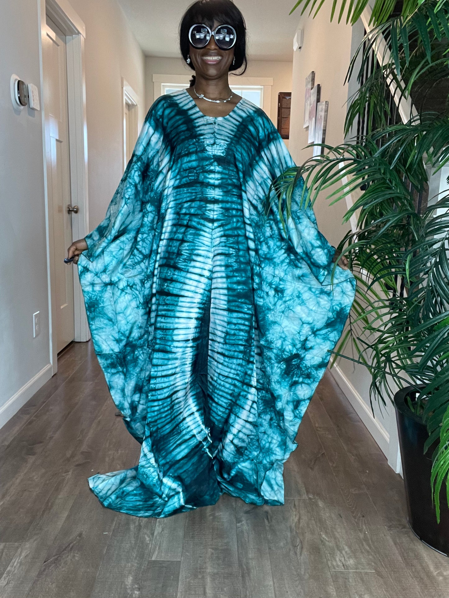 Silk Dress For Women/Lounge Dress/Beach Cover