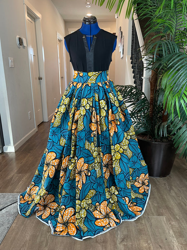 African Skirt/Ankara Skirt/African Clothing For Women/Plus Size Skirt