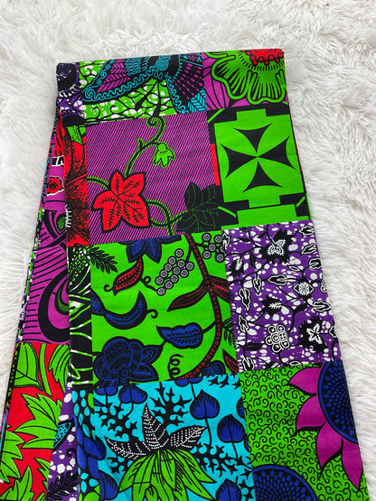 African fabric/Ankara fabric/ Danshiki/Danshiki fabric/African print/Ankara fabric for dress/ African textile for crafts/African print for sewing/KM10