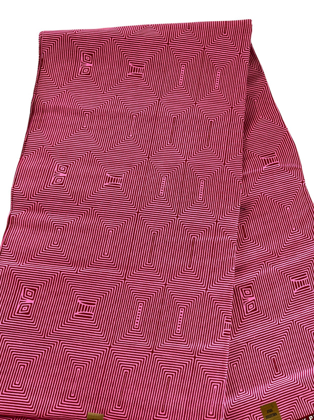 Pink African Fabric/Ankara Fabric/African Prints/