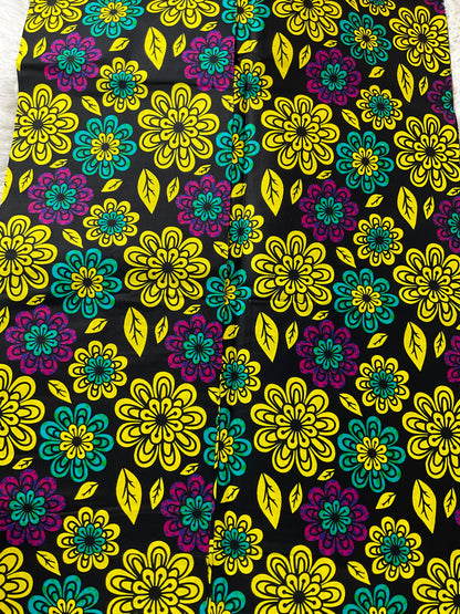 African fabric fabric/African print/African wax/Ankara fabric/KM38