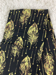 Black and Cream African Fabric/African Print/Ankara fabric/ Wax print/MK591