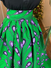 African Skirt/Ankara Skirt/African Clothing/VA2