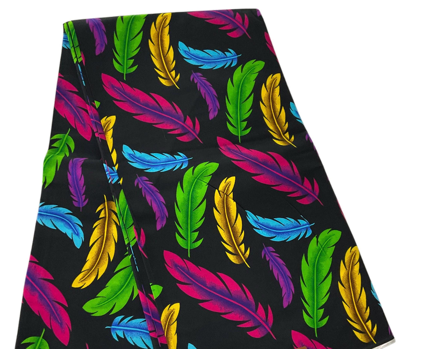 African Print Fabric/Ankara Print 6 Yards/By The Yard/Black Pink Fabric/KM10k