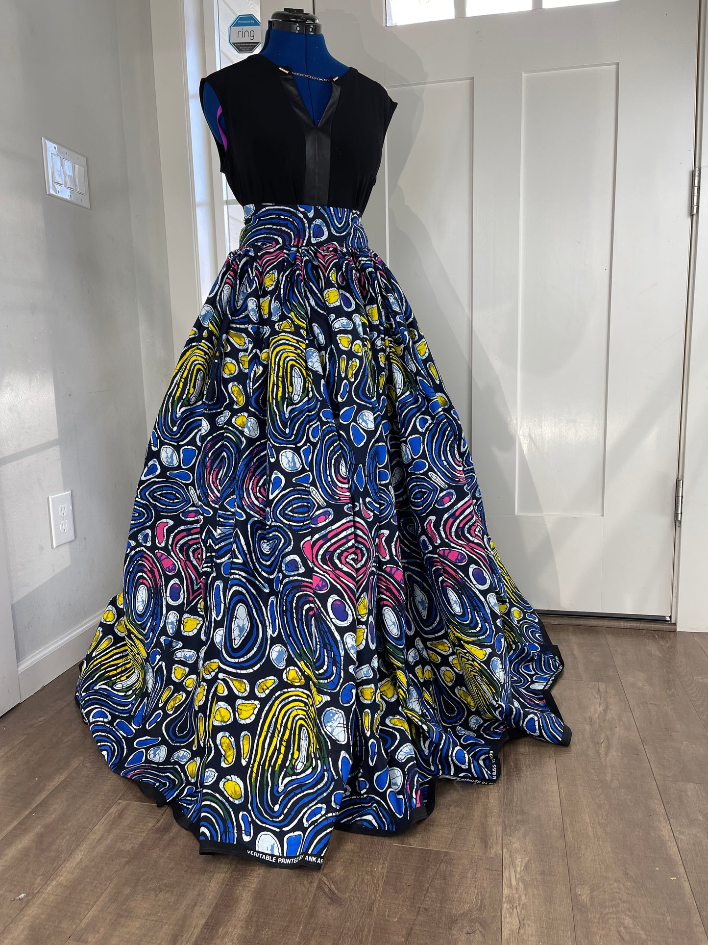 African print maxi skirt/African maxi skirt/Danshiki maxi skirt/African long skirt/Maxi skirt/