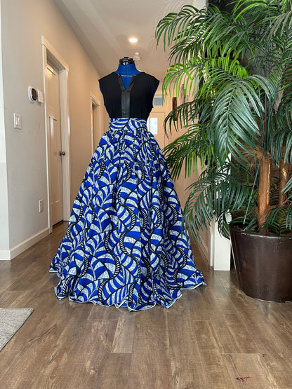 African Skirt/Ankara Skirt/African Clothing For Women/Plus Size Skirt