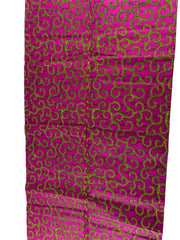 African Fabric/Ankara Pink and Gold Color/African Wax Print