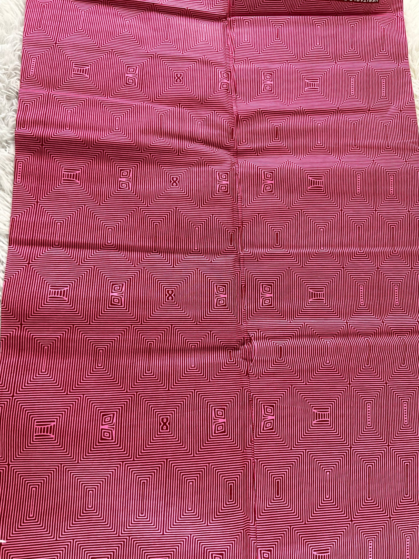 Pink African Fabric/Ankara Fabric/African Prints/