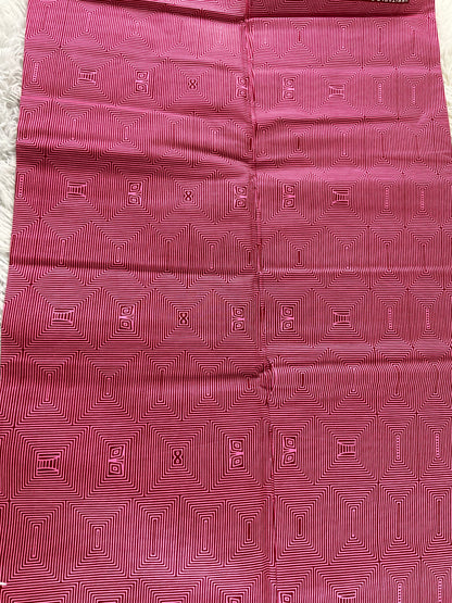 Pink African Fabric/Ankara Fabric/African Prints/