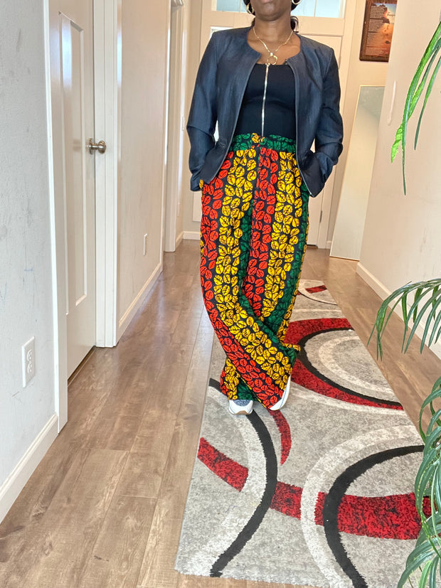 African Pant/Ankara Pant/Wide leg Pant
