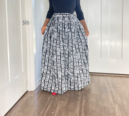 African Skirt/Ankara Skirt/African Clothing For Women/Plus Size Skirt