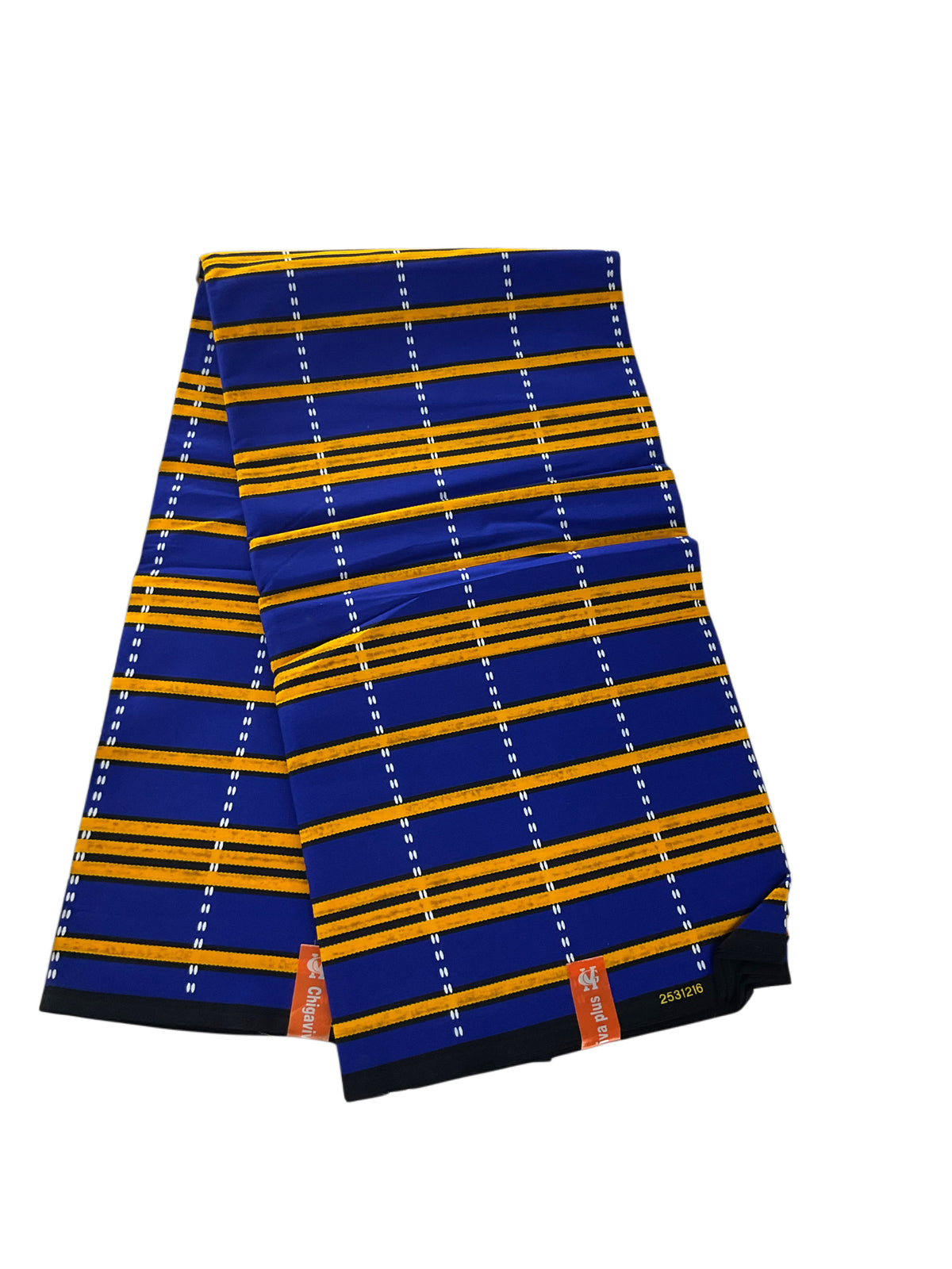 African fabric/Yellow and Blue Ankara/African print//AK06/By the yard/