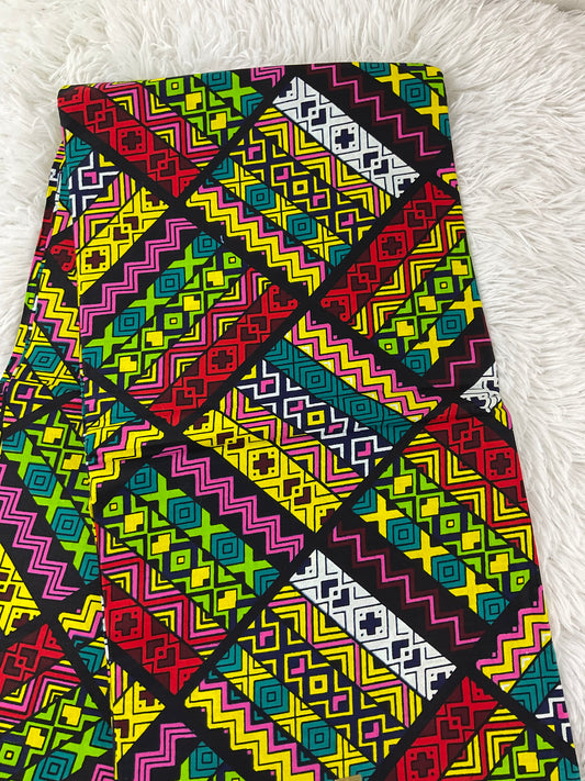 African fabric fabric/ Danshiki/Danshiki fabric/African print/African wax/Ankara fabric/KM96A