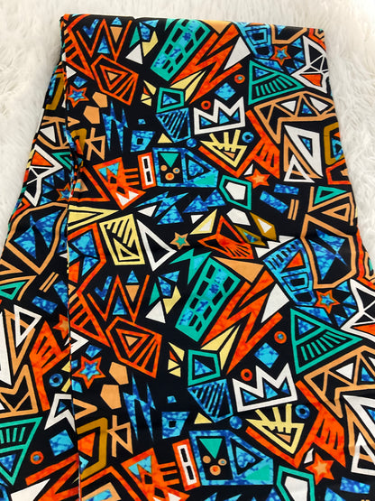 African Fabric/Ankara/By The Yard/KM167