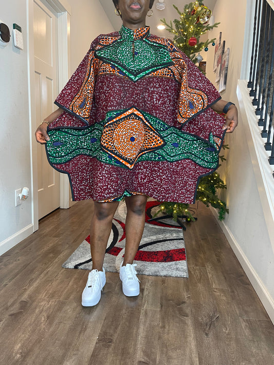 African dress/Ankara dress/African dress for proms/Wedding Guest African dress/Plus size African dress/African formal dress/African dress sh