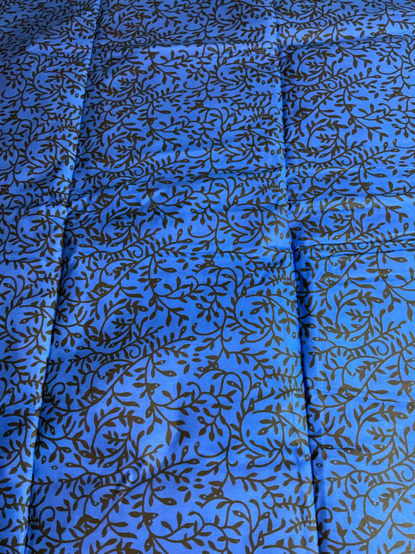 African fabric/Ankara fabric/ Danshiki/Danshiki fabric/African print/Ankara fabric for dress/ African textile for crafts/African Print/KM57/Blue and Black African Fabrics
