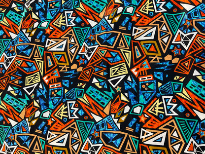 African Fabric/Ankara/By The Yard/KM167