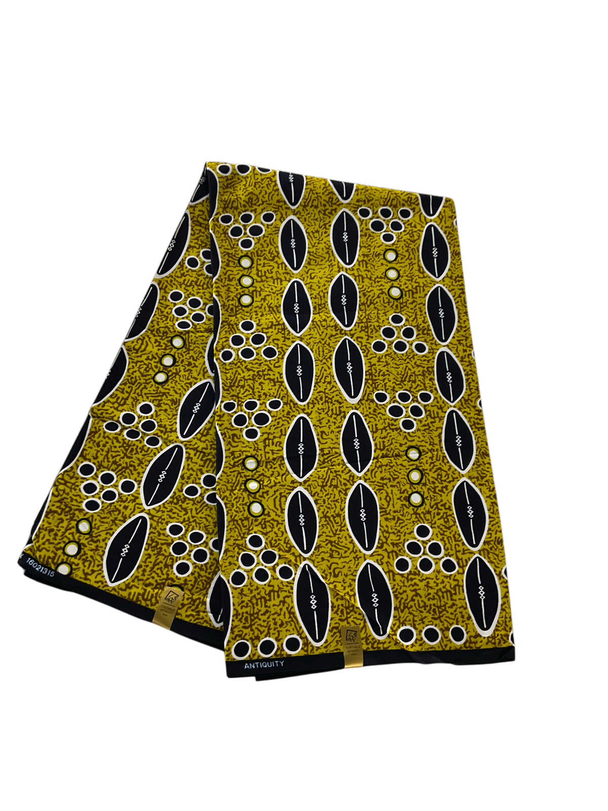 Mustard Black African print fabric/Ankara fabric/100% Cotton Fabric By The Yard/KM10k