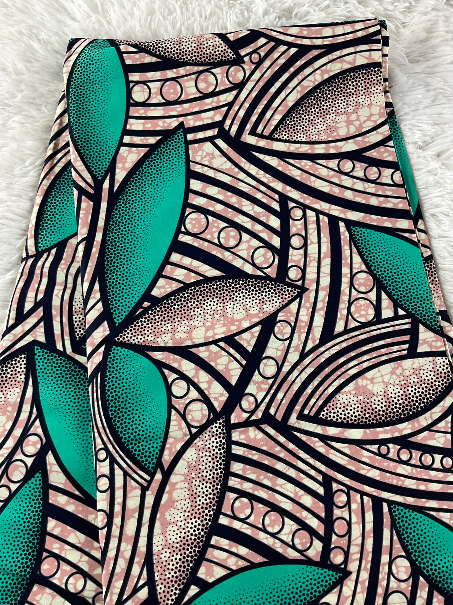 African fabric/Ankara-Green and clear color/Danshiki/Danshiki fabric/African print/Ankara fabric for dress/ African textile for crafts/African print for sewing/KM10