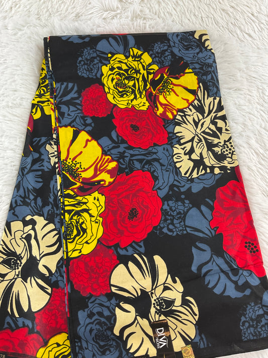 African fabric/Ankara fabric/ Danshiki/Danshiki fabric/African print/Ankara fabric for dress/ African textile for crafts/African print for sewing/KM10