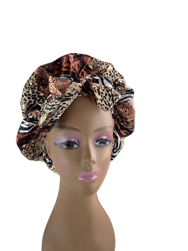 Hair Bonnet/Sleep Caps/Hair Bonnet For Women/Curly Hair Bonnet