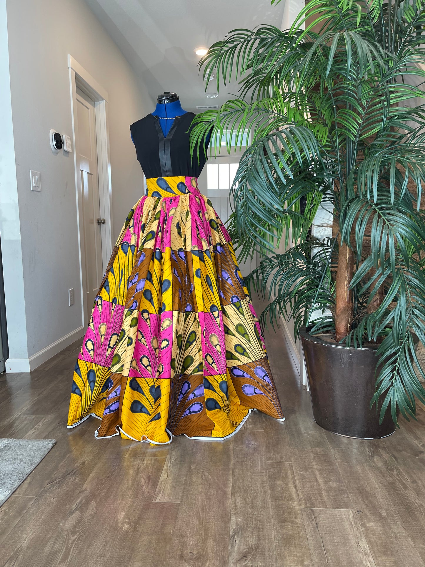 African Skirt/Ankara Skirt/African Clothing For Women/Plus Size Skirt