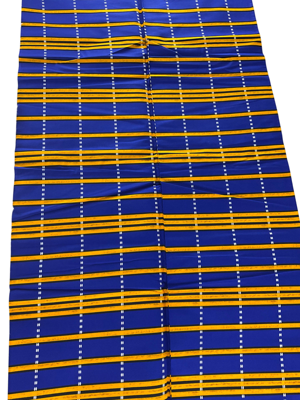 African fabric/Yellow and Blue Ankara/African print//AK06/By the yard/