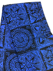 African fabric/Ankara-Blue and Black Color/Ankara fabric for dress/African Print/KM57/100% Cotton Fabric
