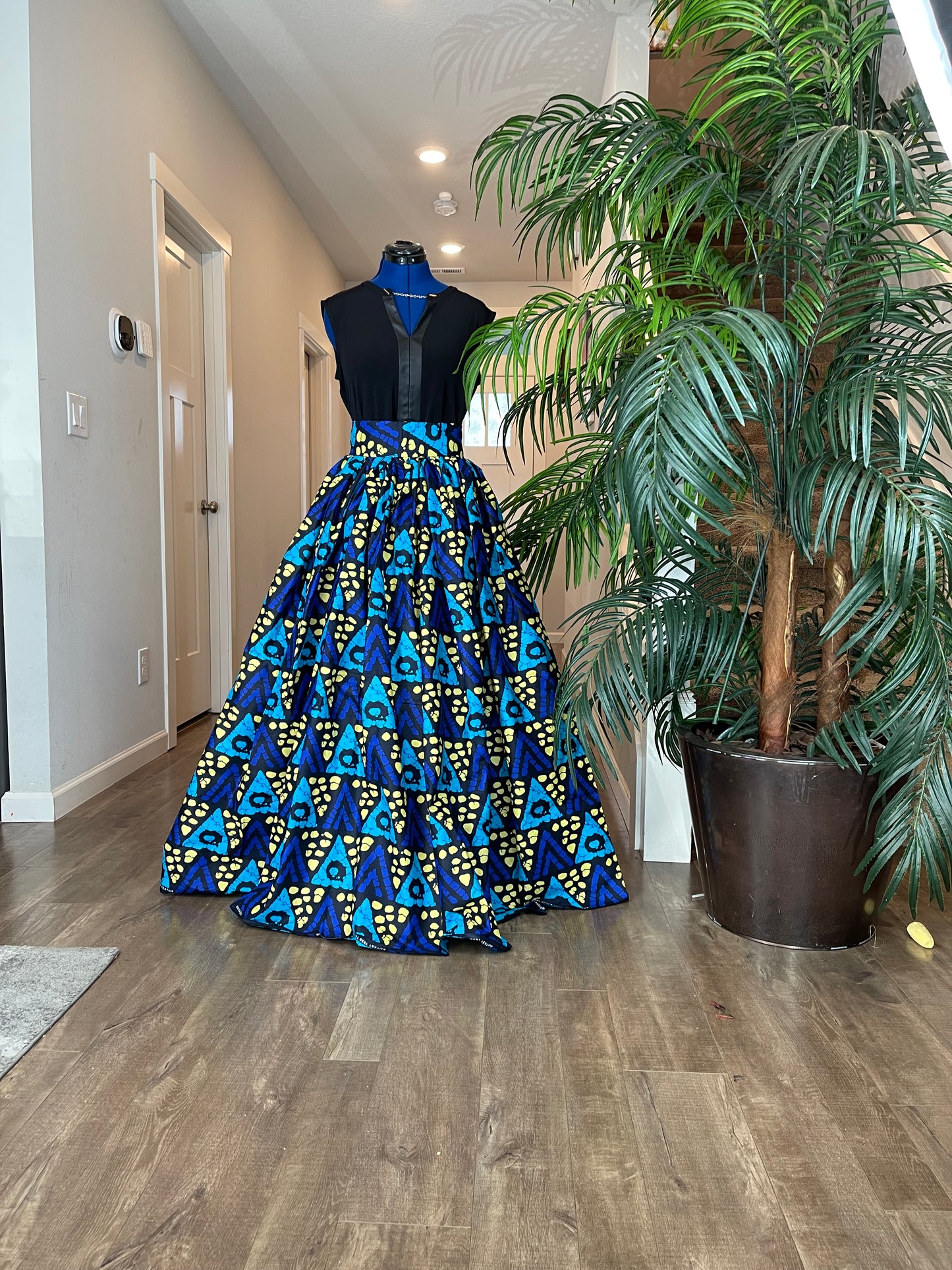 African Skirt/Ankara Skirt/African Clothing For Women/Plus Size Skirt
