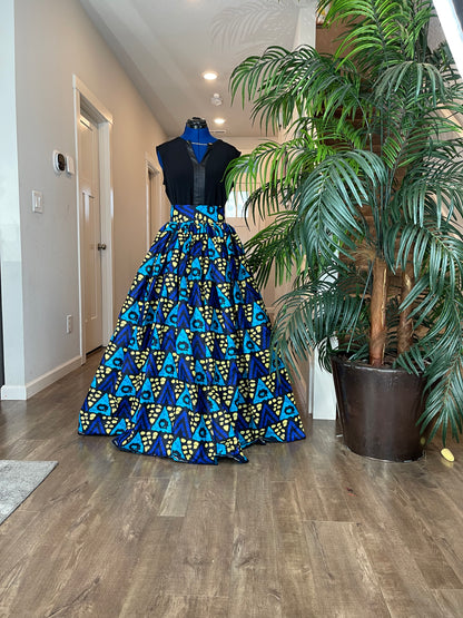 African Skirt/Ankara Skirt/African Clothing For Women/Plus Size Skirt