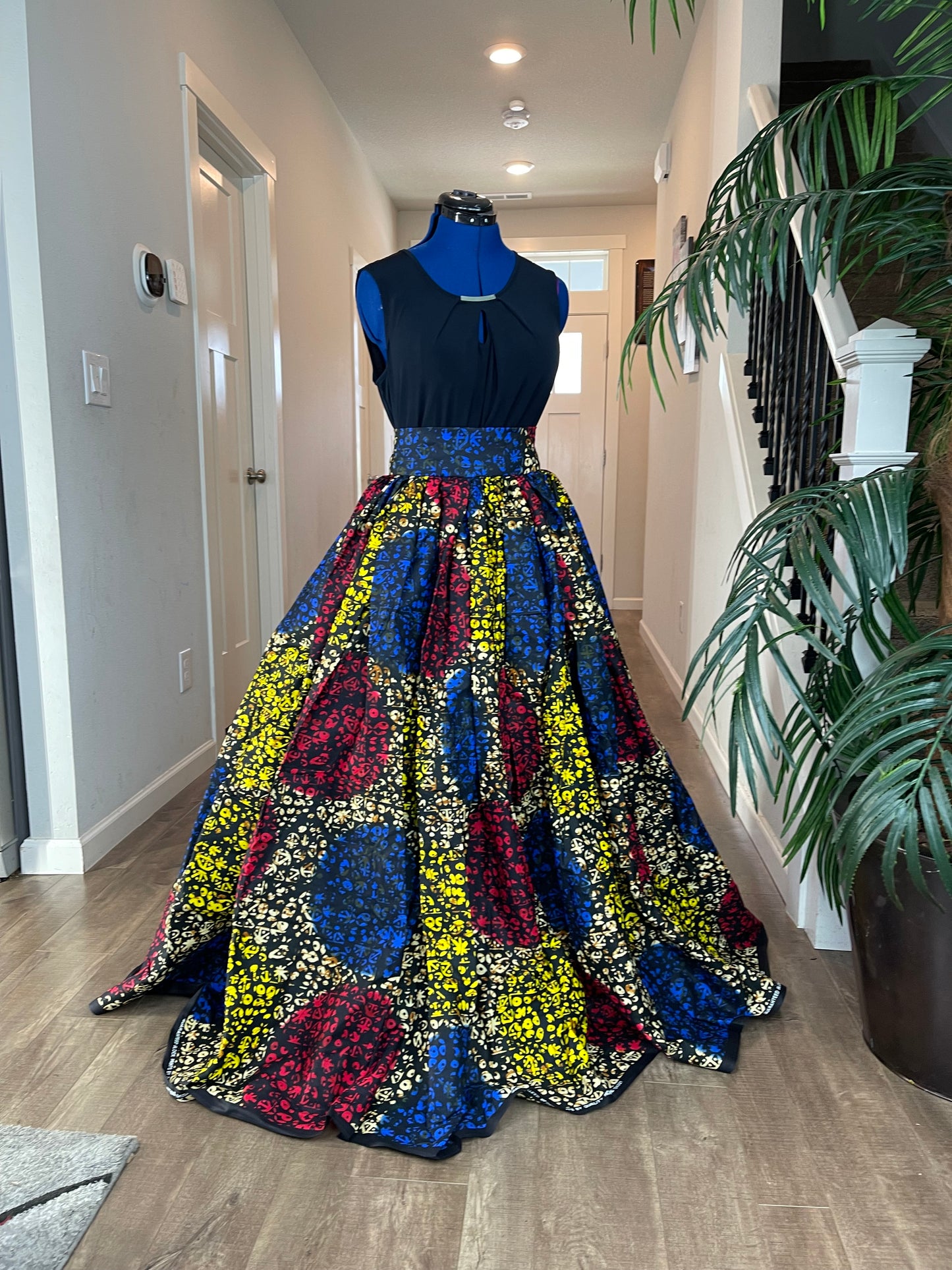 African Skirt/Ankara Skirt/African Clothing For Women/Plus Size Skirt